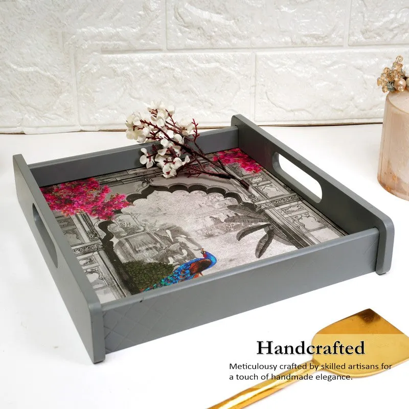 Nuvin Wooden Serving Tray media 3