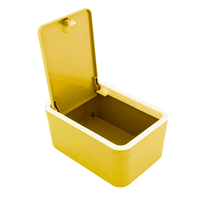 Mille Plastic Storage Basket  - Yellow media 4