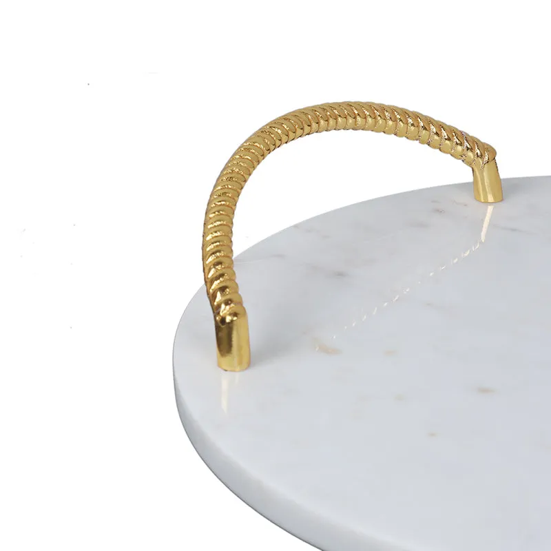Vivid Veins Marble Platter media 4