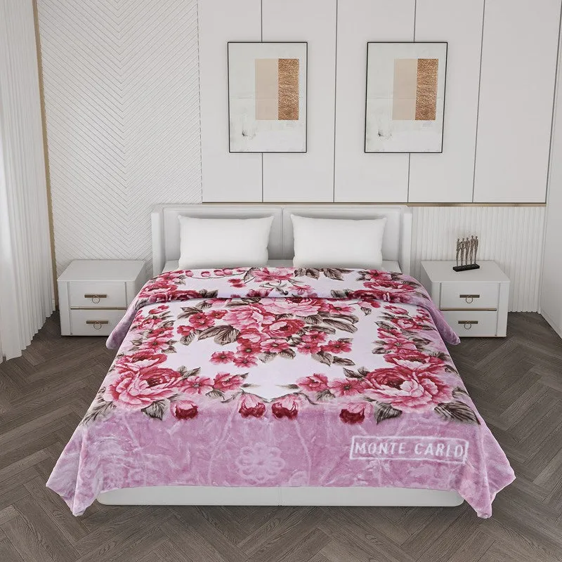 Monte Carlo Blushing Blooms Blanket - 600 GSM media 3