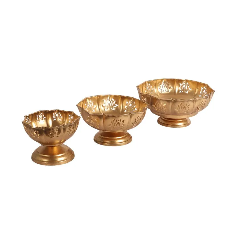 Divine Fragrance Urli - Set Of Three media 4