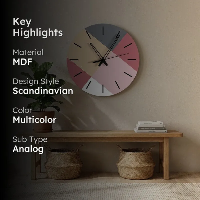 Colora MDF Wall Clock media 2