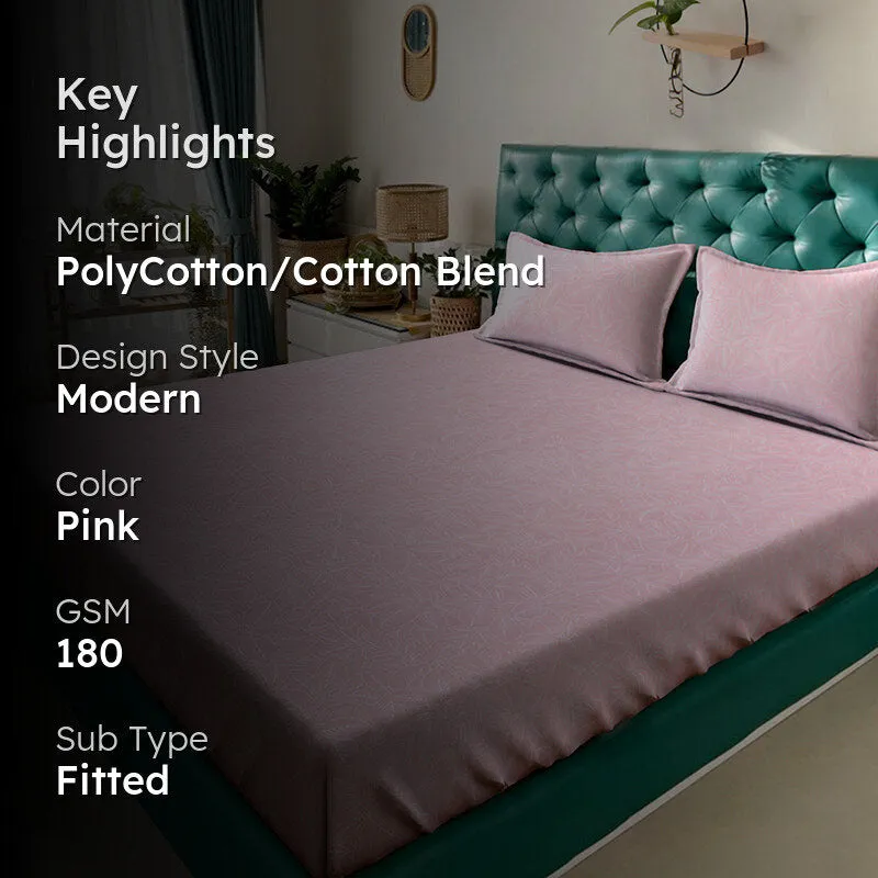 Ophelia Fitted Bedsheet - 180 GSM media 2