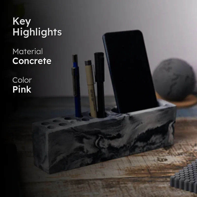 Bracia Pink Desk Organizer media 2