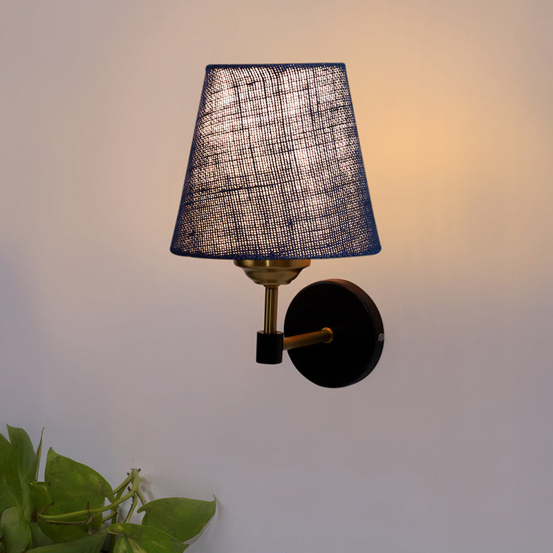 Aquilon Jute Wall Lamp - Blue