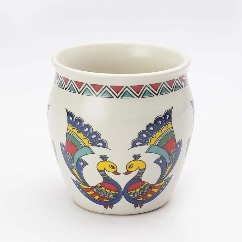 Mor Ceramic Tea Cup (180 mL Each) - Set of Six media 3