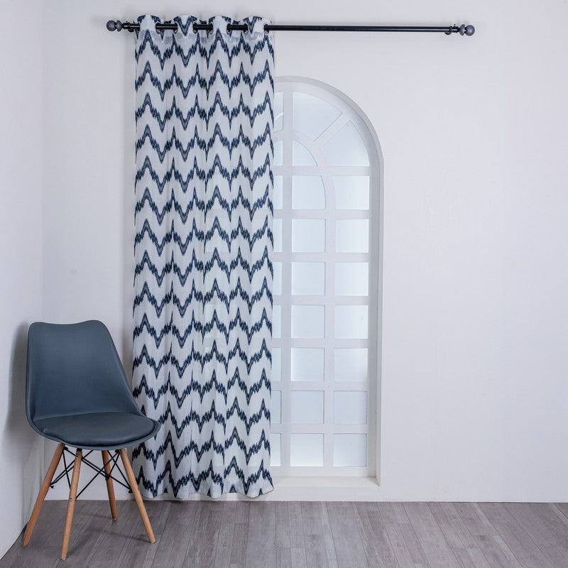 Zyvara Artform Printed Curtain - Set Of Two media 4
