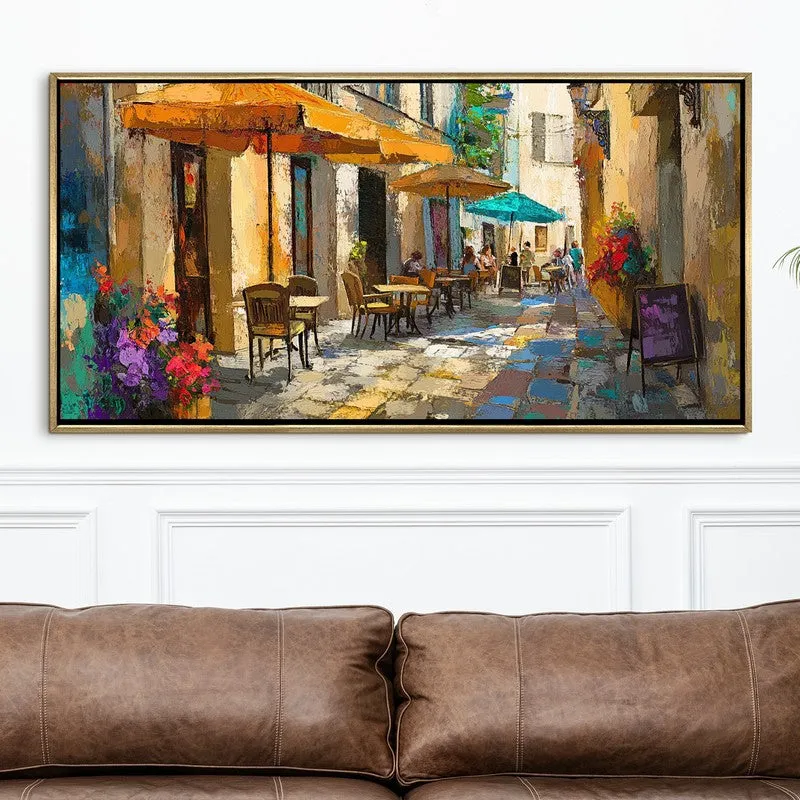 Passaggio Canvas Wall Painting With Frame media 4