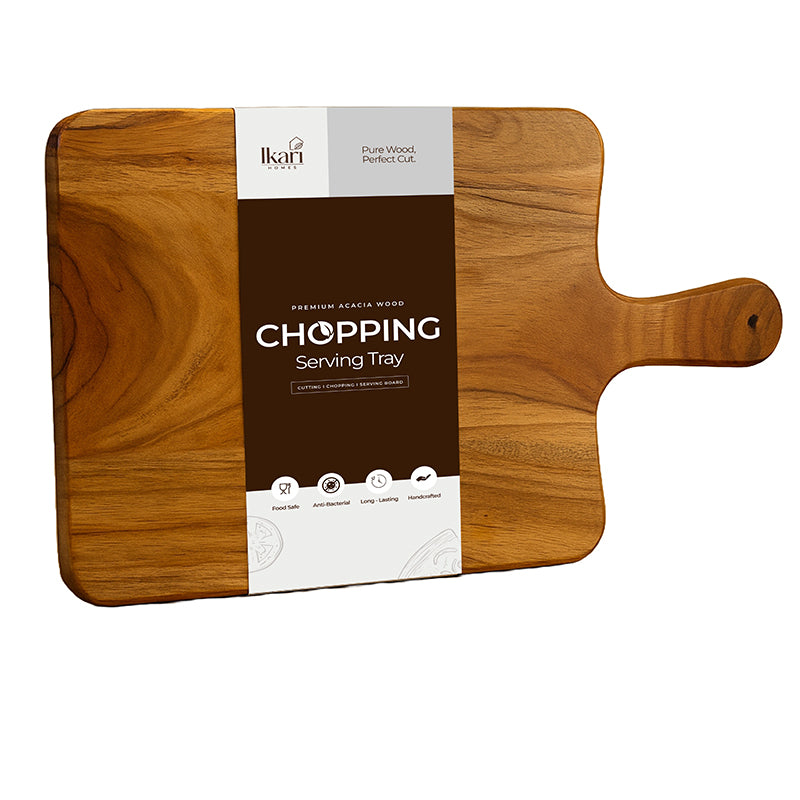 Orlav Boho Acacia Wood Chopping Board media 3