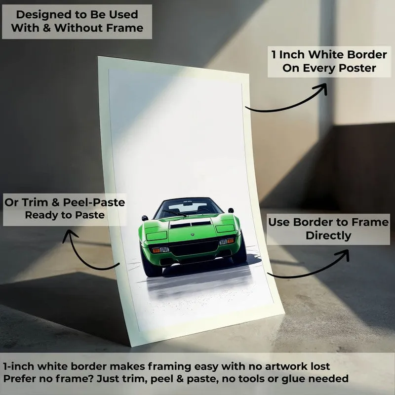 Emerald Racer Wall Poster media 9