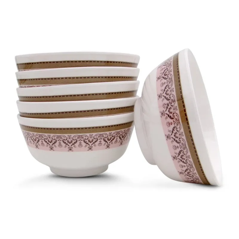 Classic Melamine Snack Bowls (300 mL Each) - Set of Six media 6