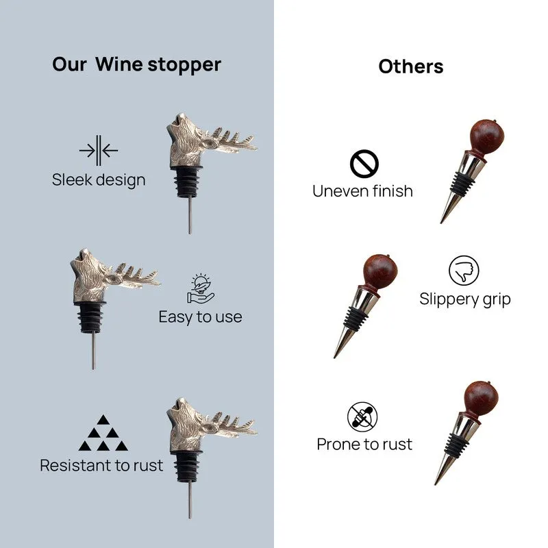 Royal Antler Stainless Steel Pourer - Silver media 7