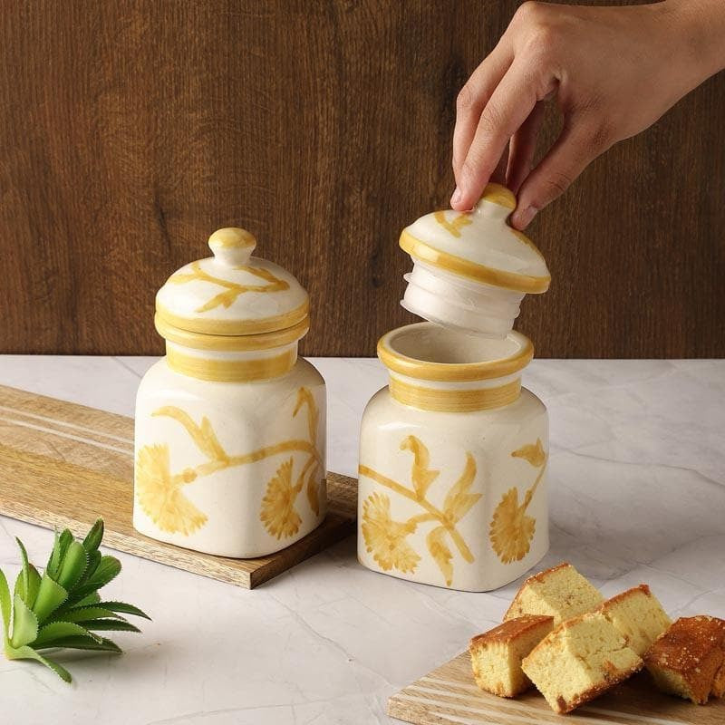 Fleur De Lis Jar (450 ML) - Set Of Two media 3