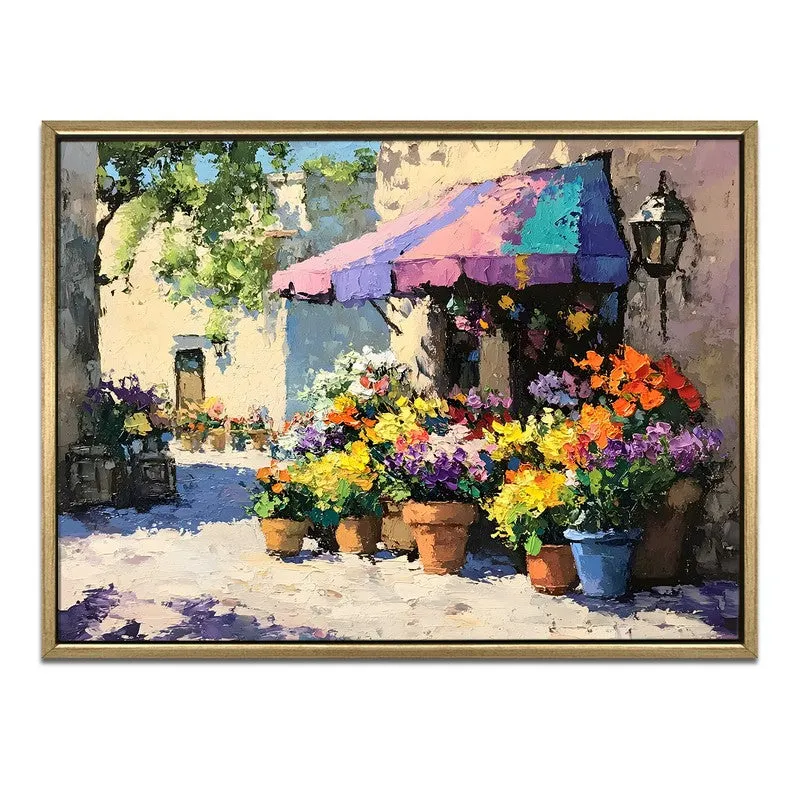 Petal Boutique Canvas Wall Painting With Frame media 3