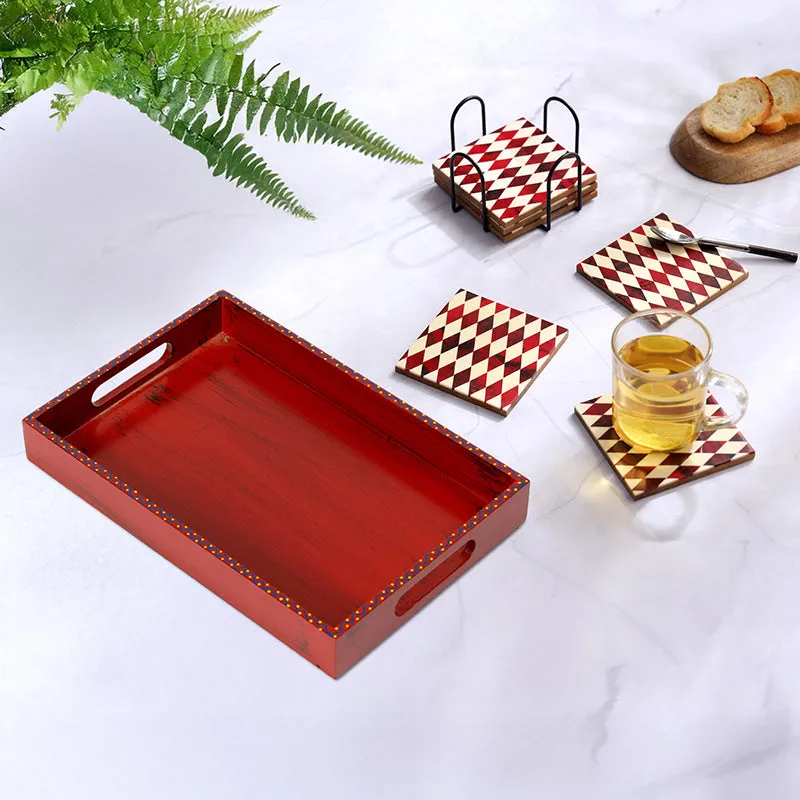 Mosaic Gleam Coaster - Eight Piece Set media 1