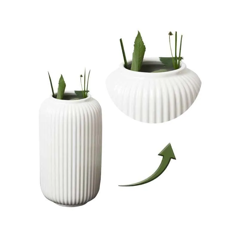 Spunky Splash Vase - White media 5