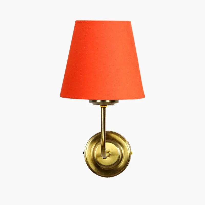Lumoire Cone Metal Wall Lamp - Gold,Orange media 5