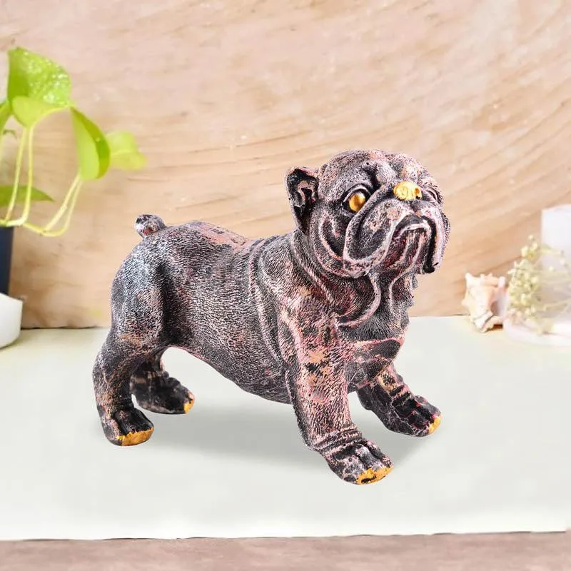 Sir Ruffington Painted Polyresin Show Piece - Copper media 1