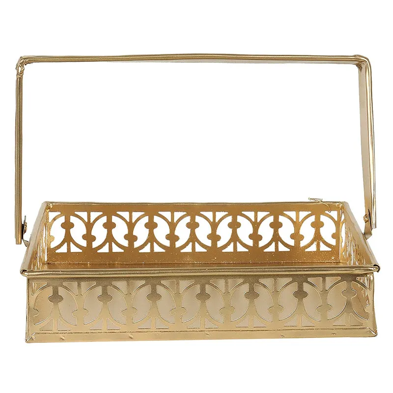 Jalal Rectangle Iron Storage Basket media 3