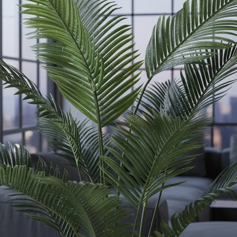 Palmora Faux Areca Palm Plant With Pot - 5.9 ft media 5