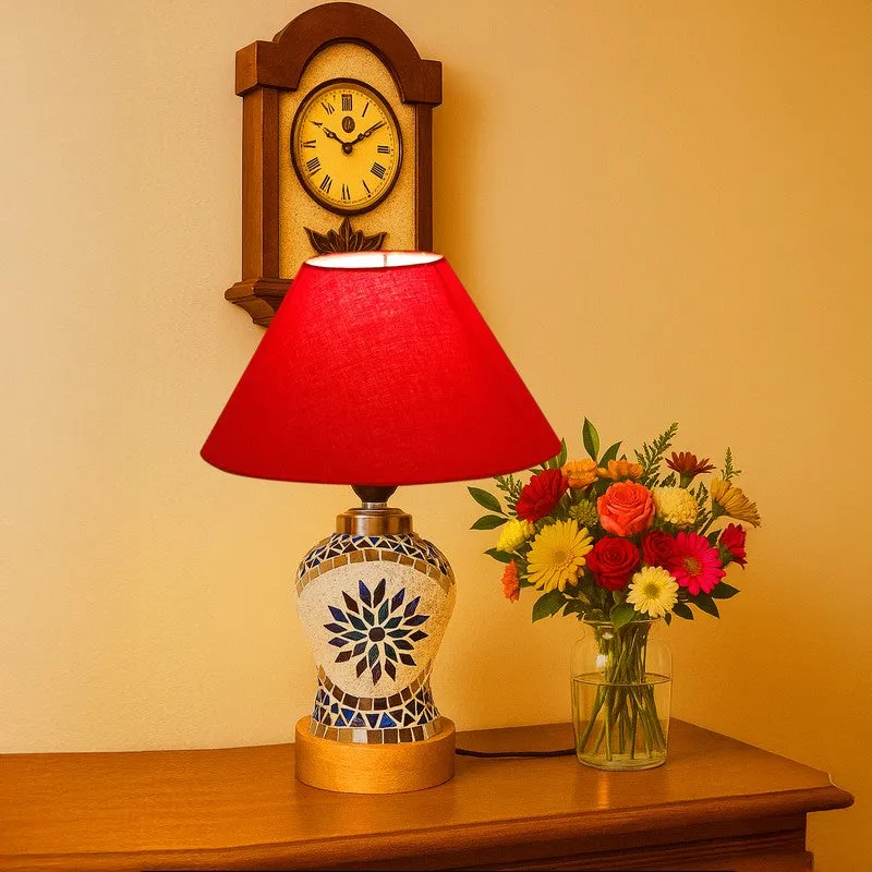 Glowon Wooden Table Lamp - Multicolor media 1