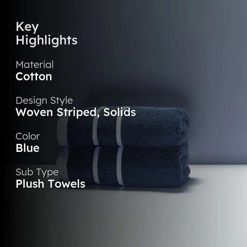 Blue Oh-so-soft Bath Towel media 2