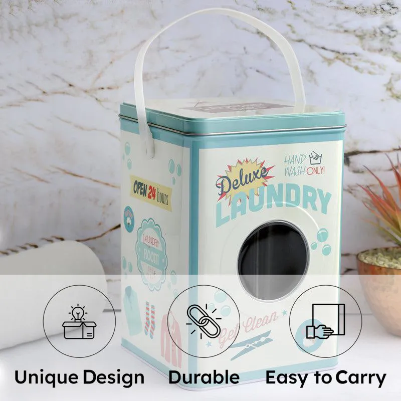 Laundry Chore Metal Storage Box media 7