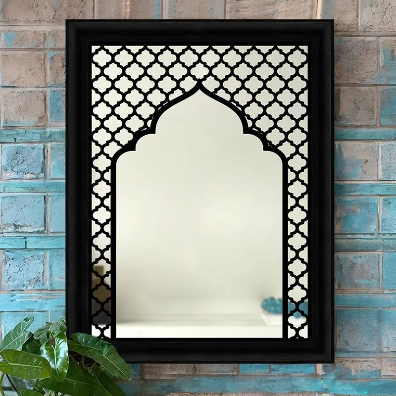 Medina Noir Decorative Wall Mirror - Set Of Two - 3