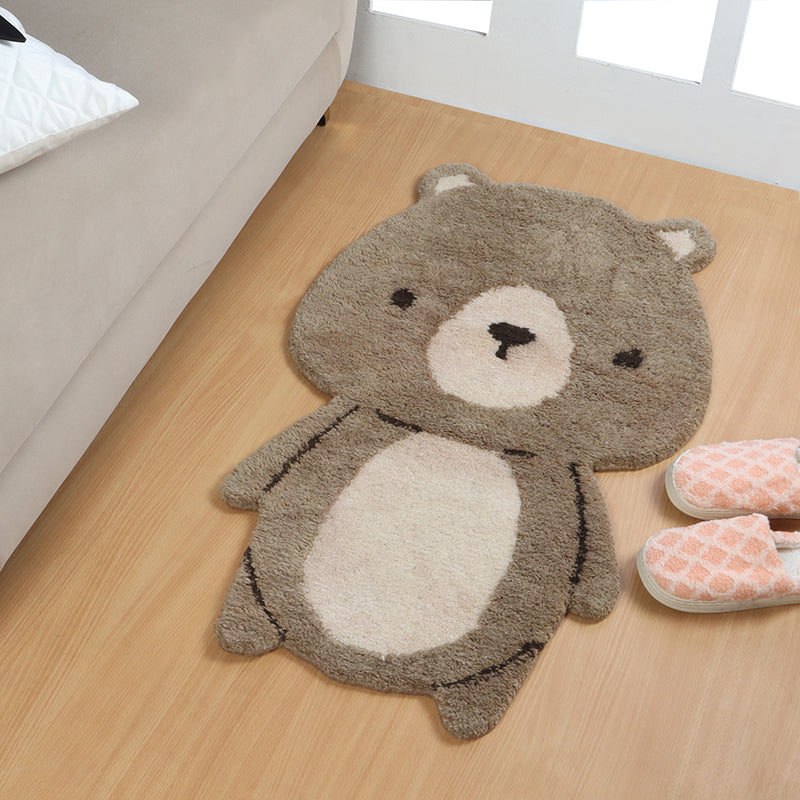 Teddy Steps Wool Bath Mat