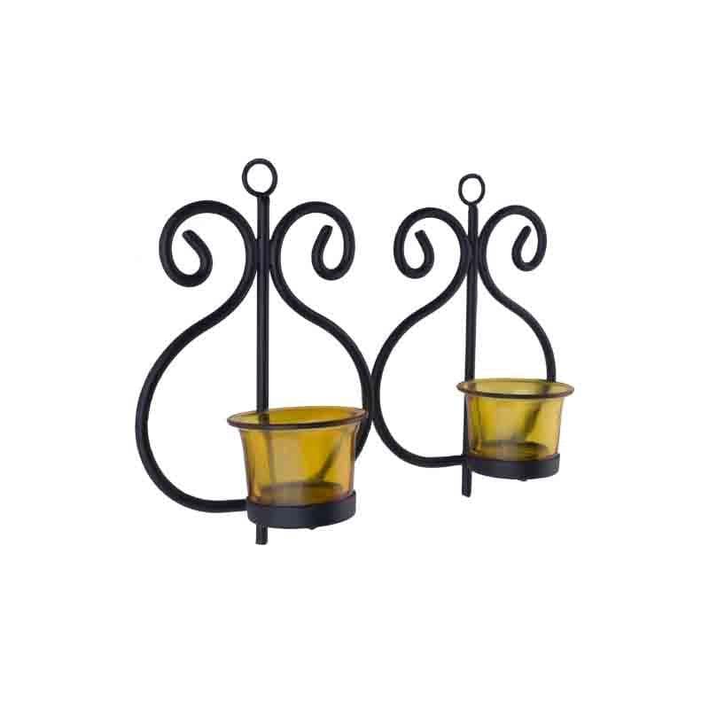 Aureate Candle Holder - Black - Set Of Two media 4