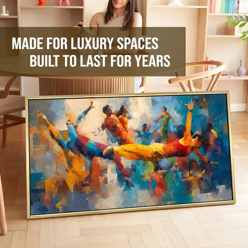Carnivale Canvas Wall Painting With Frame media 5