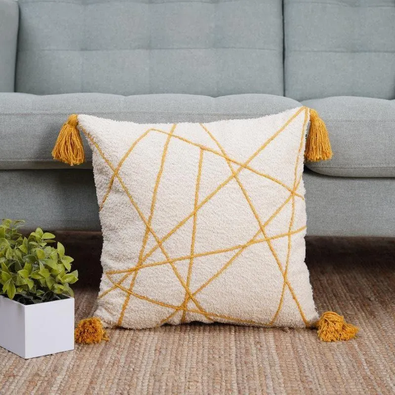Golden Beams Cushion Cover media 2
