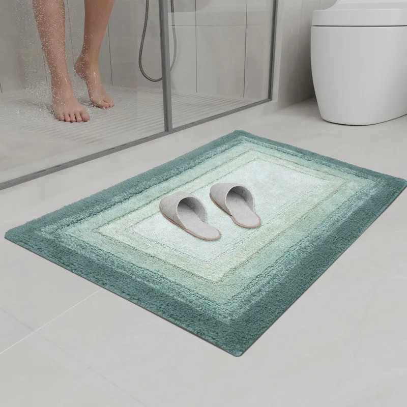 Dryora Cotton Bath Mat - Green media 3