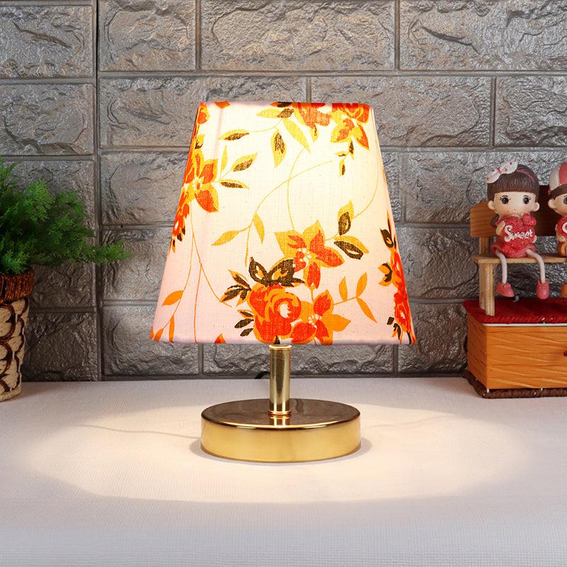 Alba Ibis Flora Fabric Table Lamp - Multicolor