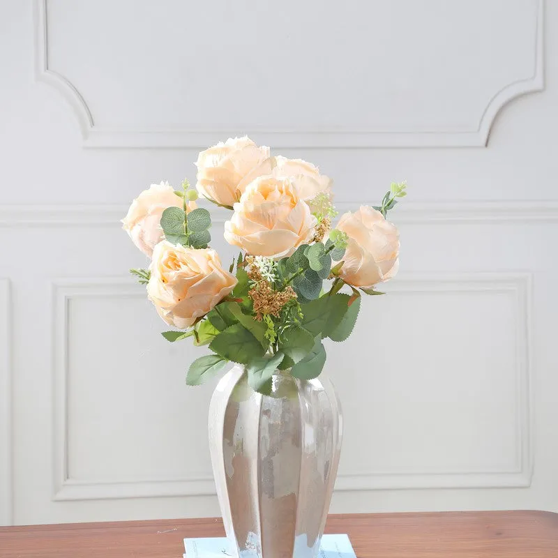 Autumn Rose Artificial Flowers - Ivory media 4