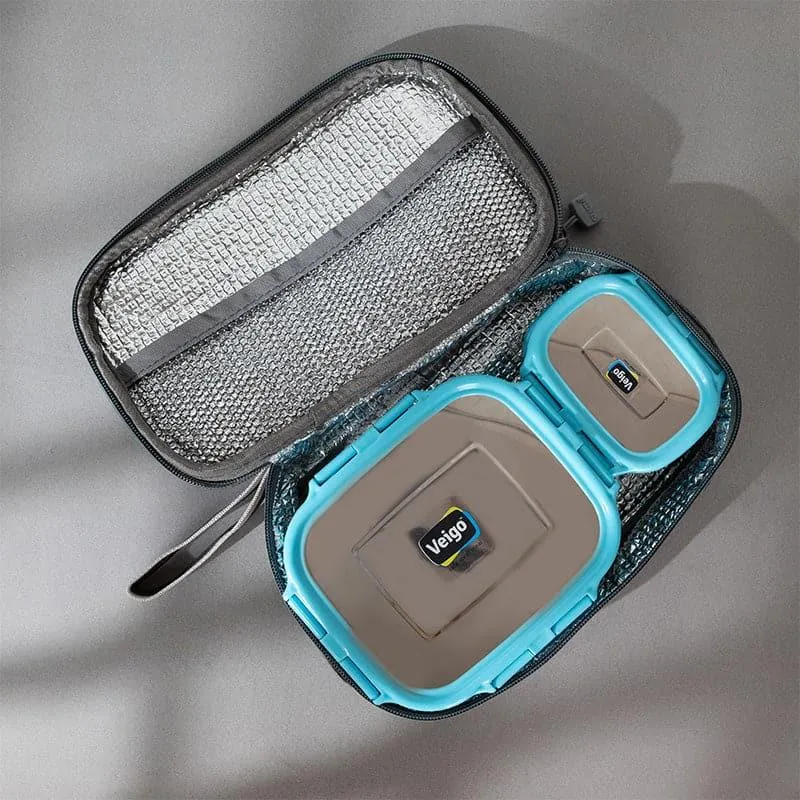 Delica Aqua Lunch Box With Pouch (550/150 mL) - Two Piece Set media 3