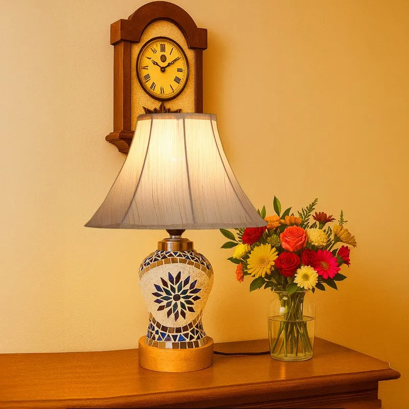 Zenon Wooden Table Lamp - Multicolor media 1