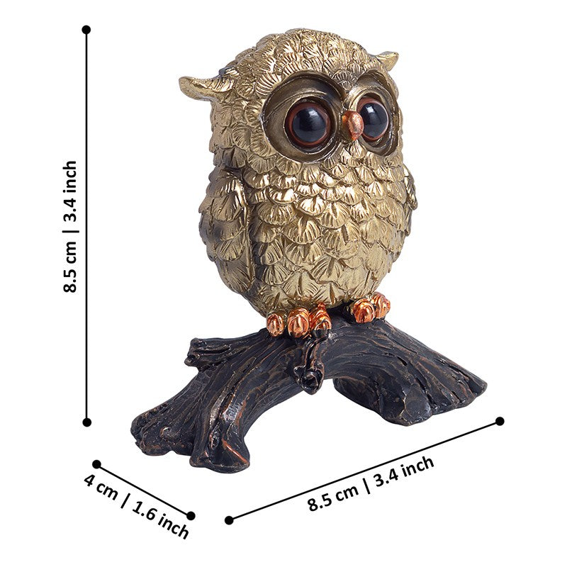 Owlette I Showpiece - Gold media 9
