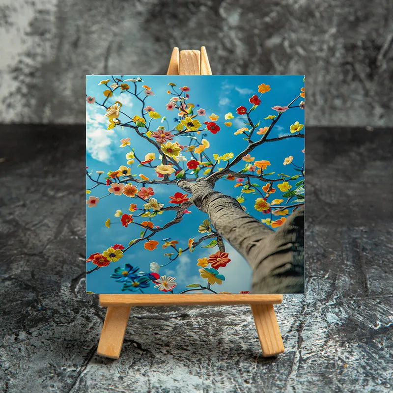 Sleepy Kitty Canvas Showpiece media 4
