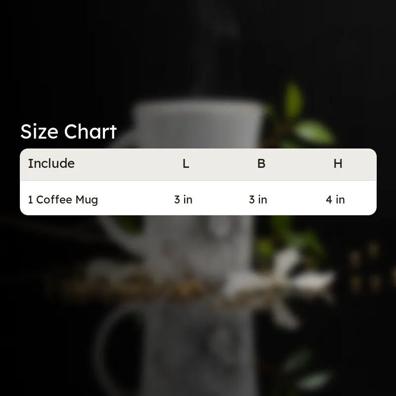 Artistic Bone China Coffee Mug (300 mL) media 6