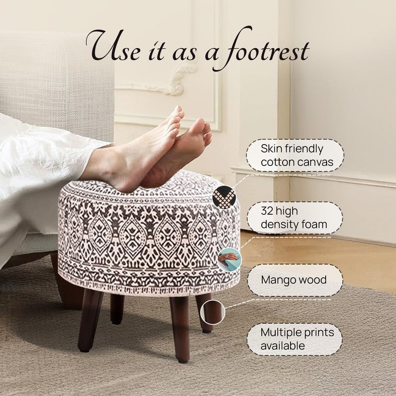 Chenova Cotton Ottoman media 4