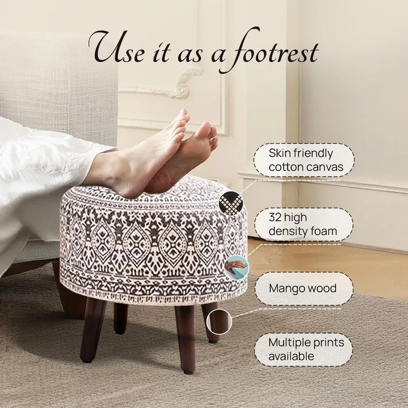 Chenova Cotton Ottoman media 4
