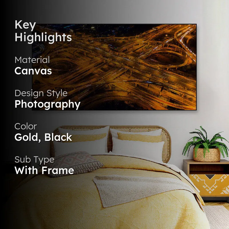Highway Rush Canvas Wall Painting media 2