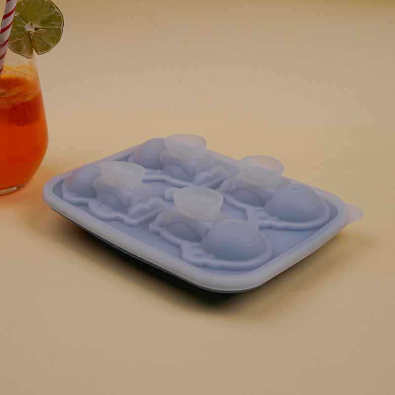Astronaut Silicone Ice Cube Mould - Blue media 4