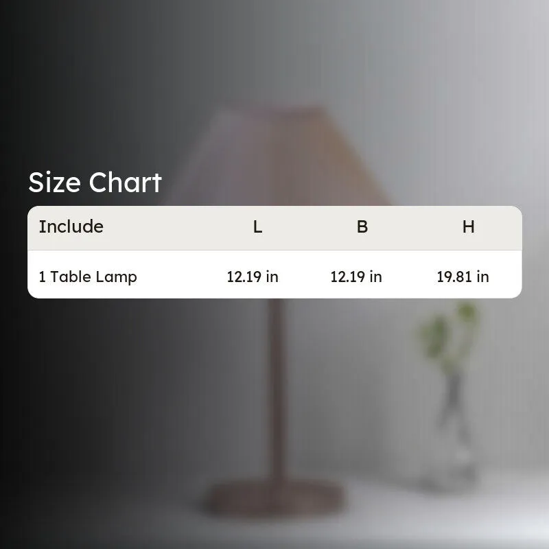 Noctra Glow Pleatex Table Lamp - OffWhite media 10