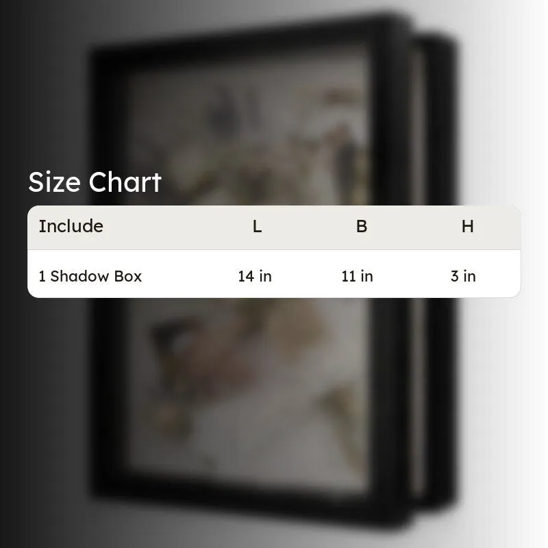 WoodEdge MDF Shadow Box - Black media 6