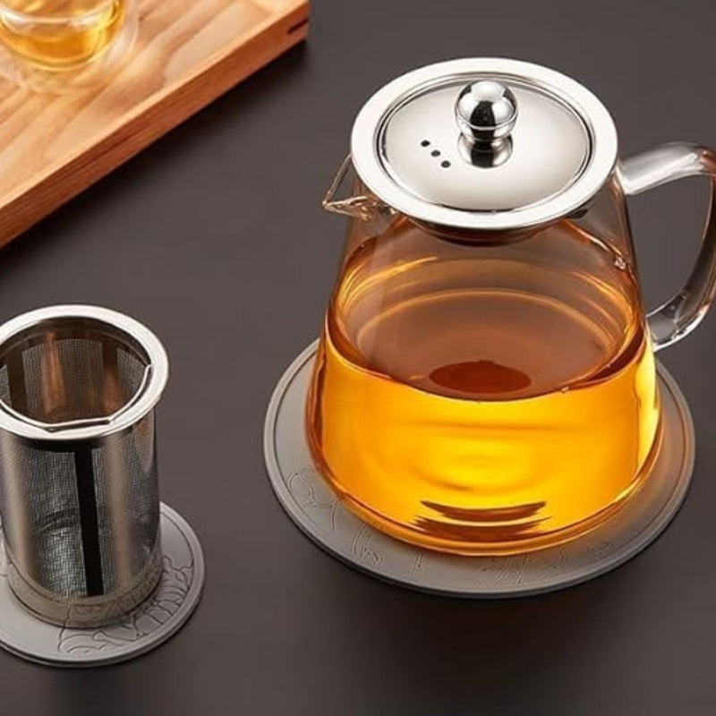 Klaris Heat-Resistant Glass Kettle with Infuser - 750 mL media 3