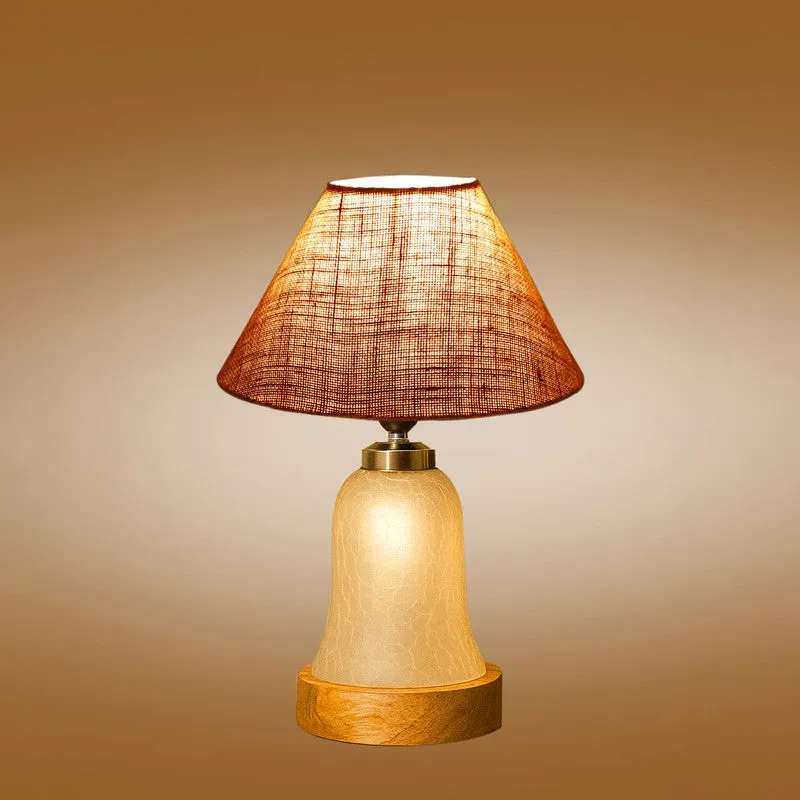 Zoravelle Wooden Table Lamp - Beige media 7
