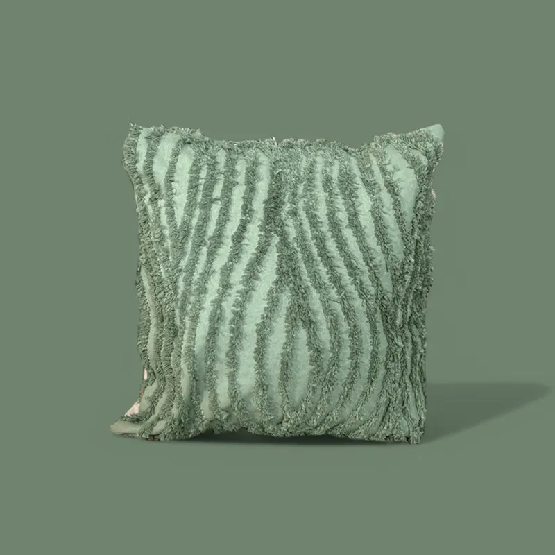Sage Rest Tufted Cushion Cover Set media 5