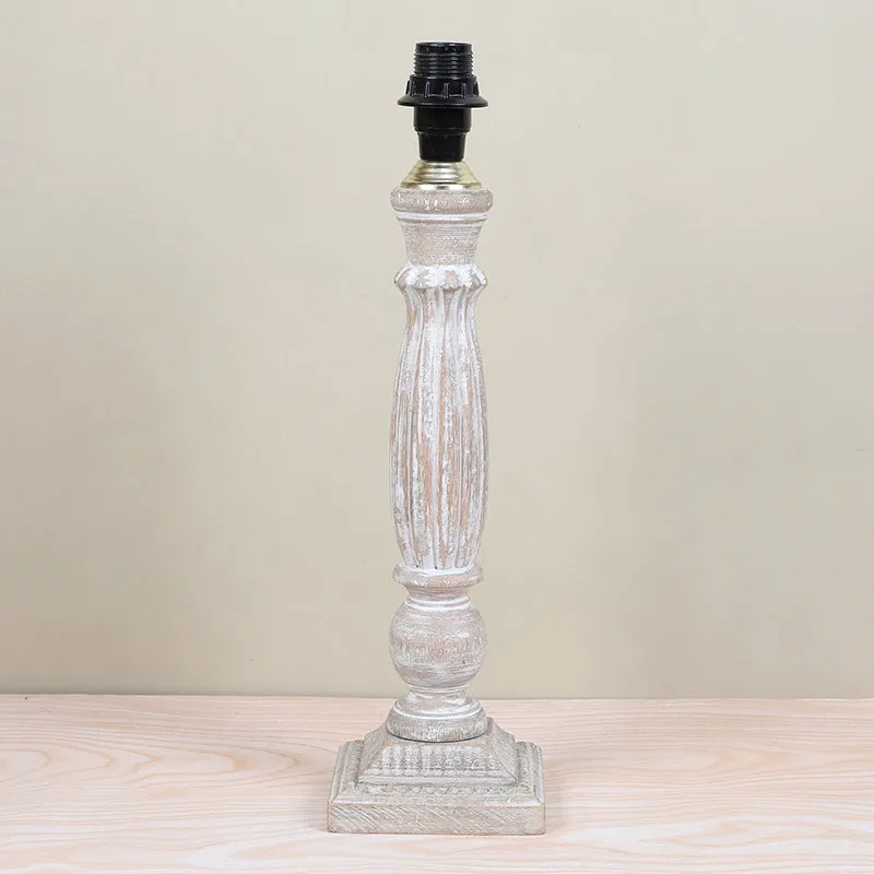 Nordlys Sif Printed Mango Wood Table Lamp - Multicolor media 4